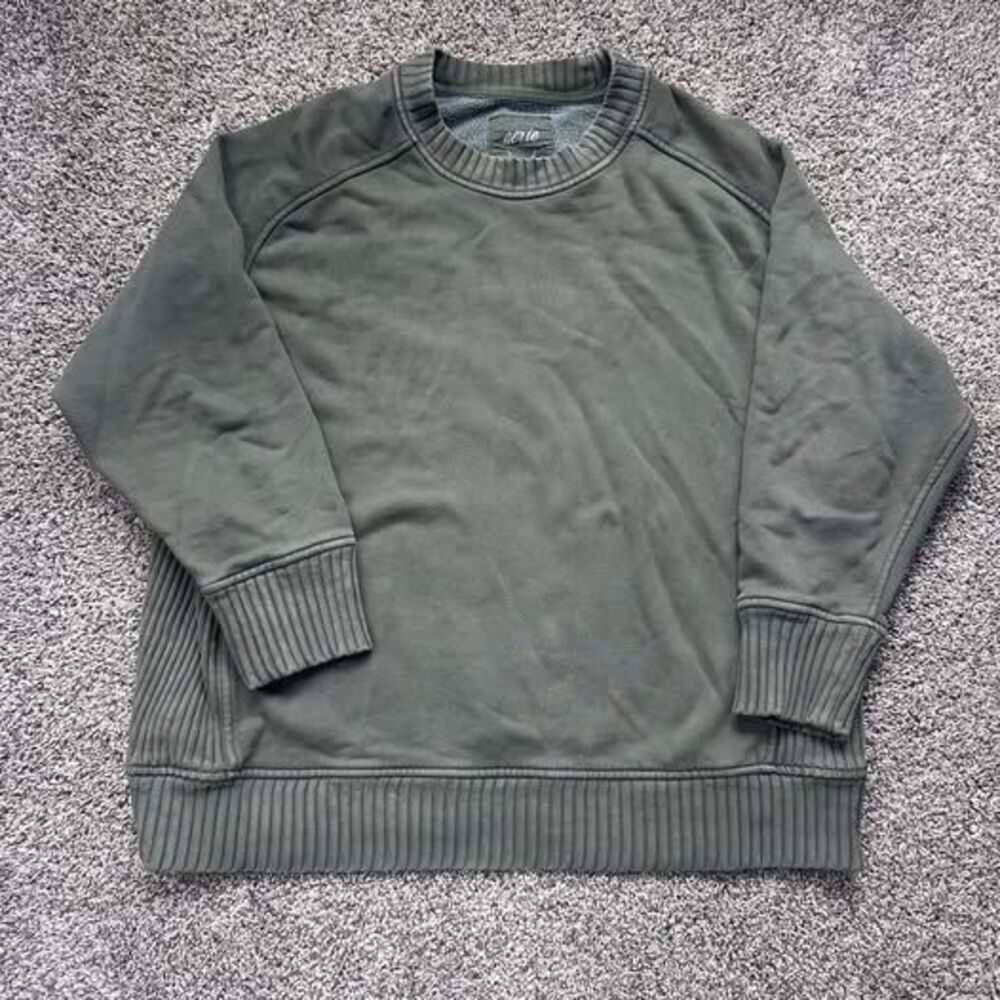 Aerie crewneck sweatshirt green